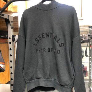 Fear of God Essentials Hoodie 'Jet Black'